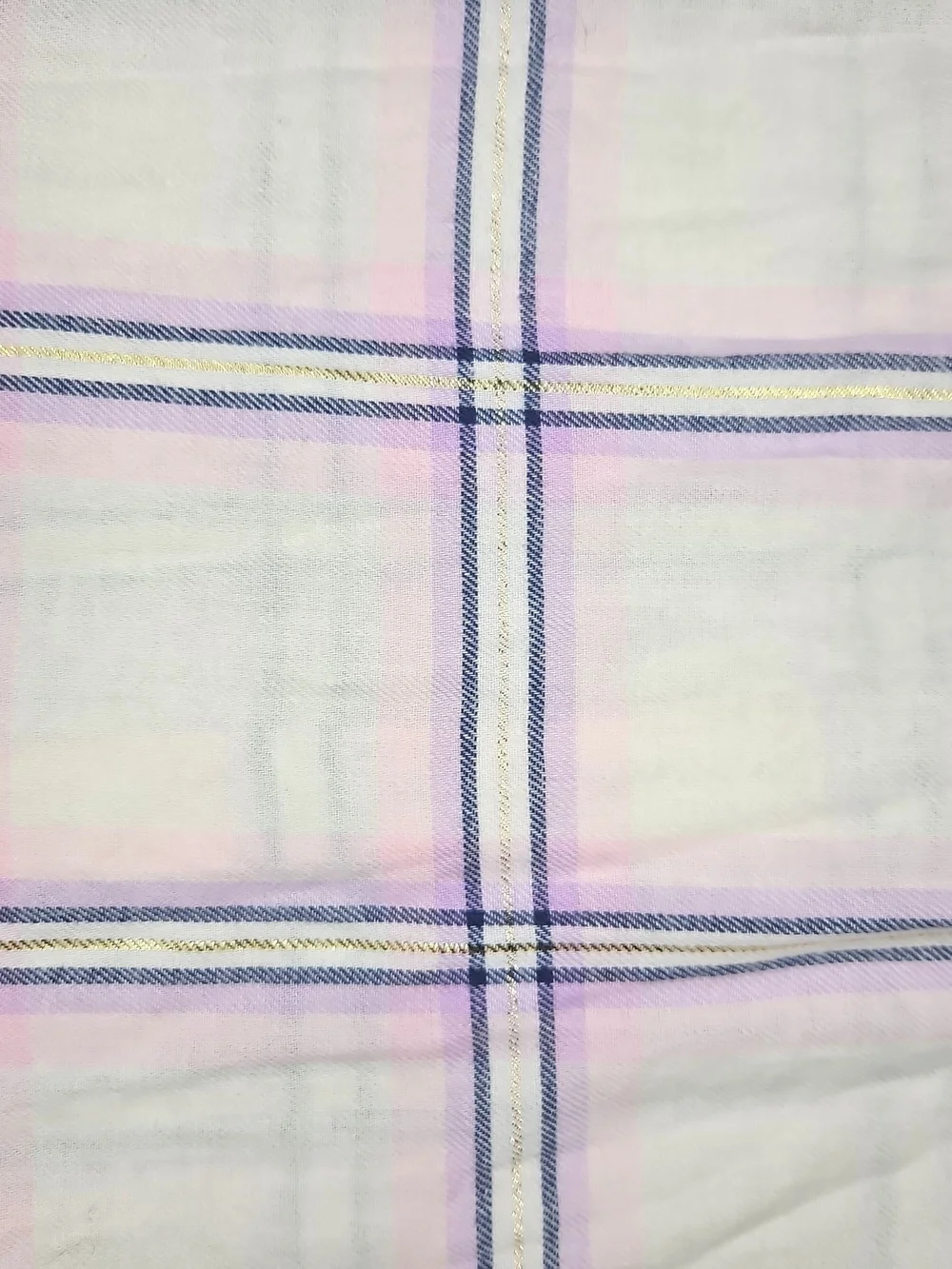 OshKosh B'Gosh Girls' Pink Plaid Button-Up Tunic Dress Size 8